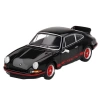 Nessiworld Mini Gt 1:64 Porsche 911 Carrera RS 2.7 Black with Red Livery