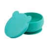Nessiworld OiOi Blw I Silikon Beslenme Seti 3Lü (Kaseli) Aqua Green