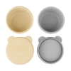 Nessiworld OiOi Kase Mini Bites Mellow Yellow / Powder Grey