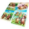 Nessiworld Sevimli Ayıcıklar Eva Puzzle Yer Matı 120x120 Cm Oyun Matı 12 mm Kalınlık