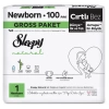 Nessiworld Sleepy Natural Bebek Bezi Gross Paket 1 Beden 2-5 Kg 100 Adet