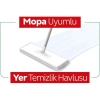 Nessiworld Sleepy Yer Temizlik Havlusu Mop Uyumlu 50 Adet Beyaz Sabun