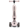 Nessiworld Smart Oturaklı 3 Tekerlekli Işıklı Scooter Bebe Somon