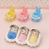 Nessiworld  SylvanianFamiliesÜçüzlerBakımSetiRenkli5532