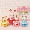 Nessiworld  SylvanianFamiliesÜçüzlerBakımSetiRenkli5532