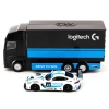 Nessiworld Tarmac Works 1:64 X Logitech Mercedes AMG GT3 Logitech G Race with Plastic Truck Packaging