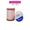 Oyalı 4 Kat Suni İpek İplik İğne Oyası Boncuk İpi Tığ Oyası No:2261
