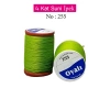 Oyalı 4 Kat Suni İpek İplik İğne Oyası Boncuk İpi Tığ Oyası No:255