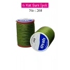 Oyalı 4 Kat Suni İpek İplik İğne Oyası Boncuk İpi Tığ Oyası No:268