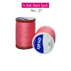 Oyalı 4 Kat Suni İpek İplik İğne Oyası Boncuk İpi Tığ Oyası No:27