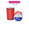 Oyalı 4 Kat Suni İpek İplik İğne Oyası Boncuk İpi Tığ Oyası No:28