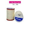 Oyalı 4 Kat Suni İpek İplik İğne Oyası Boncuk İpi Tığ Oyası No:500