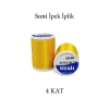 Oyalı 4 Kat Suni İpek İplik İğne Oyası Boncuk İpi Tığ Oyası No:5039