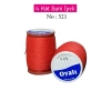 Oyalı 4 Kat Suni İpek İplik İğne Oyası Boncuk İpi Tığ Oyası No:521