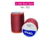 Oyalı 4 Kat Suni İpek İplik İğne Oyası Boncuk İpi Tığ Oyası No:522