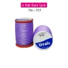 Oyalı 4 Kat Suni İpek İplik İğne Oyası Boncuk İpi Tığ Oyası No:533