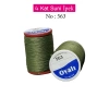 Oyalı 4 Kat Suni İpek İplik İğne Oyası Boncuk İpi Tığ Oyası No:563