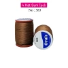 Oyalı 4 Kat Suni İpek İplik İğne Oyası Boncuk İpi Tığ Oyası No:583