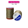 Oyalı 4 Kat Suni İpek İplik İğne Oyası Boncuk İpi Tığ Oyası No:585