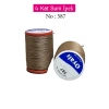 Oyalı 4 Kat Suni İpek İplik İğne Oyası Boncuk İpi Tığ Oyası No:587