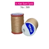 Oyalı 4 Kat Suni İpek İplik İğne Oyası Boncuk İpi Tığ Oyası No:589