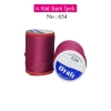 Oyalı 4 Kat Suni İpek İplik İğne Oyası Boncuk İpi Tığ Oyası No:634