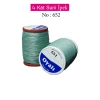 Oyalı 4 Kat Suni İpek İplik İğne Oyası Boncuk İpi Tığ Oyası No:652