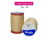 Oyalı 4 Kat Suni İpek İplik İğne Oyası Boncuk İpi Tığ Oyası No:69