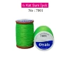 Oyalı 4 Kat Suni İpek İplik İğne Oyası Boncuk İpi Tığ Oyası No:7001