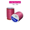 Oyalı 4 Kat Suni İpek İplik İğne Oyası Boncuk İpi Tığ Oyası No:703