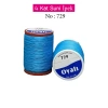 Oyalı 4 Kat Suni İpek İplik İğne Oyası Boncuk İpi Tığ Oyası No:729