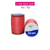 Oyalı 4 Kat Suni İpek İplik İğne Oyası Boncuk İpi Tığ Oyası No:762