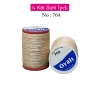 Oyalı 4 Kat Suni İpek İplik İğne Oyası Boncuk İpi Tığ Oyası No:764