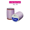 Oyalı 4 Kat Suni İpek İplik İğne Oyası Boncuk İpi Tığ Oyası No:95