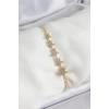 Pirinç Gold Renk Yıldız Model Kadın Bileklik
