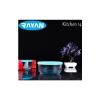 Rayan Kitchen Plastik Kapaklı 14 Cm Saklama Kabı Cam