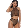 Siyah Transparan Fantazi Takım TM1123