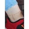 Zirkon Taşlı Rose Renk Yıldızlı Hal Hal