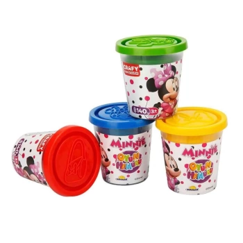 1874 Crafy Minnie 4lü Oyun Hamuru 560 g