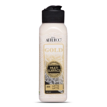 Artdeco Gold Multi Surface Akrilik Boya 140 ml Latte