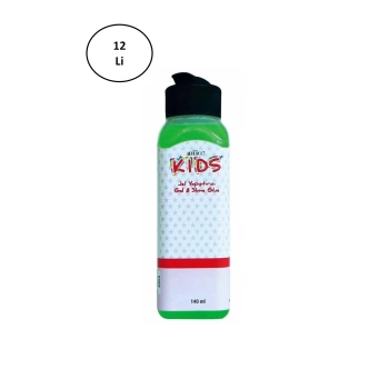 Artdeco Yeşil Jel ve Slime Yapıştırıcı 140 ml 12li