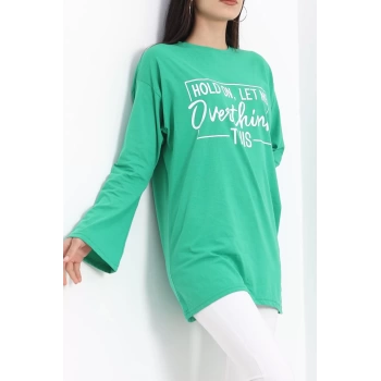 Baskılı Oversize Suprem Tunik Benetton  - 20217.1567.