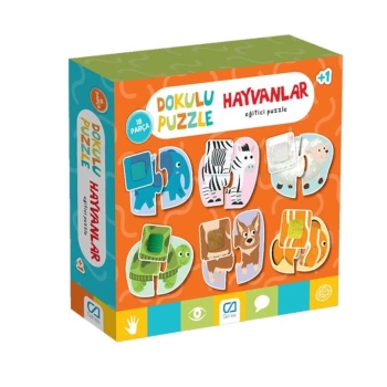 Nessiworld CA.5126 DOKULU PUZZLE HAYVANLAR