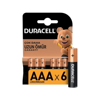 Duracell 6Lı AA Kalem Pil