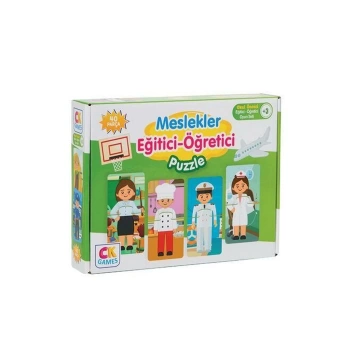 Eğitici Oyun Meslekler 40 Parça Puzzle