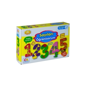 Eğitici Oyun Sayıları Öğreniyorum Puzzle 45 Parça