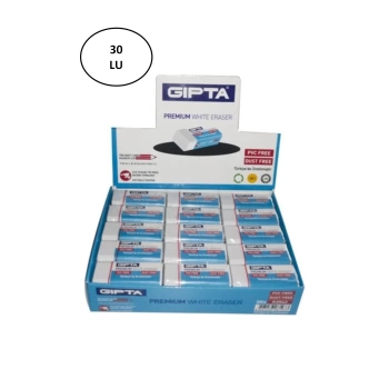 Gıpta Silgi Premium Pvc-Dust Free Beyaz (30 Lu Paket)