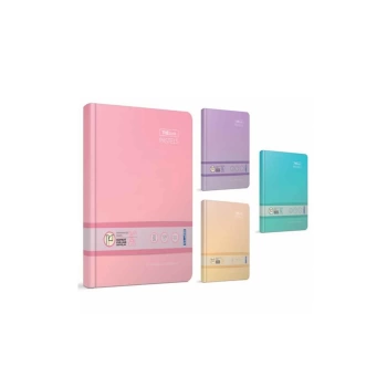 Gıpta Thebook Pastels Ciltli Defter 20x28 160yp - Kareli