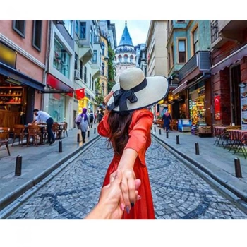 Kanvas Sayılarla Boyama Seti Kasnaklı-çerçeveli Galata Gezisi