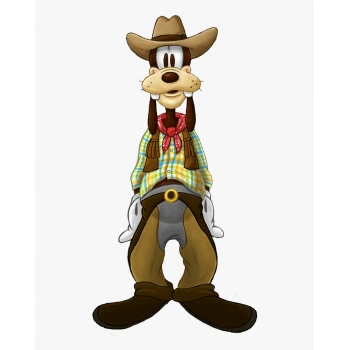 Kanvas Sayılarla Boyama Seti Kasnaklı-çerçeveli Goofy Sayılarla Boyama